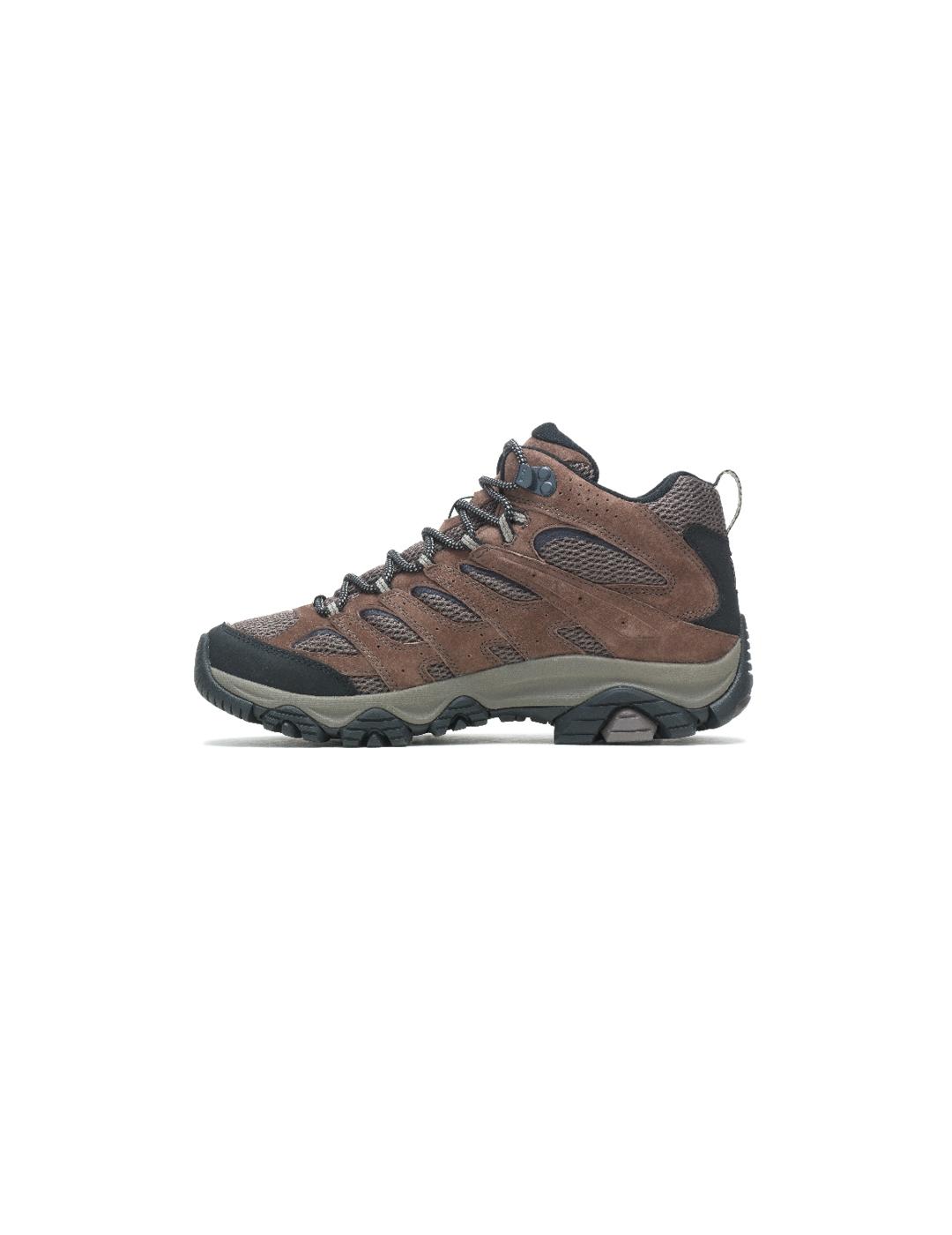 Botas Merrell Moab 3 Mid goretex marrón de hombre