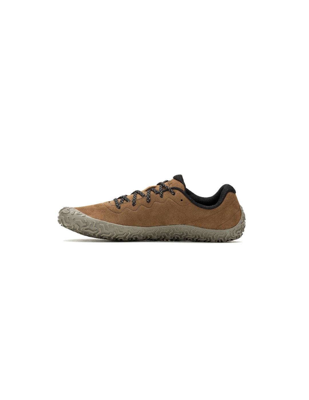 Zapatillas Barefoot Merrell Vapor Glove 6 piel marrón hombre