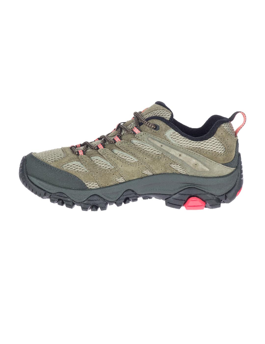 Zapatillas Merrell Moab 3 goretex verde de mujer