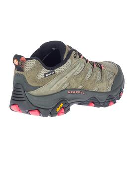 Zapatillas Merrell Moab 3 goretex verde de mujer