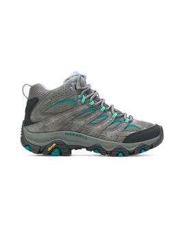 Botas Merrell Moab 3 Mid goretex grises de mujer