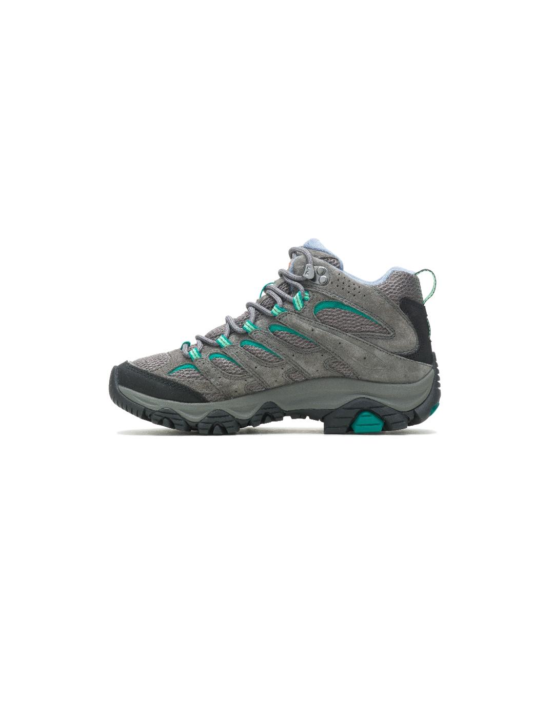 Botas Merrell Moab 3 Mid goretex grises de mujer