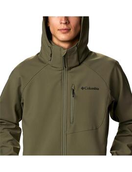 Chaqueta Columbia Cascade Ridge III Softshell verdede hombre