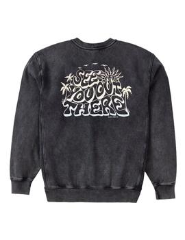 Sudadera Katin Dune Crew negra de hombre