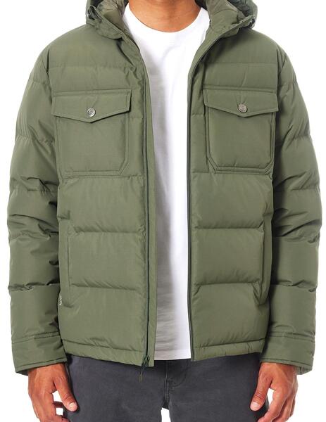 Plumifero Katin OTG Summit Hooded Down verde de hombre