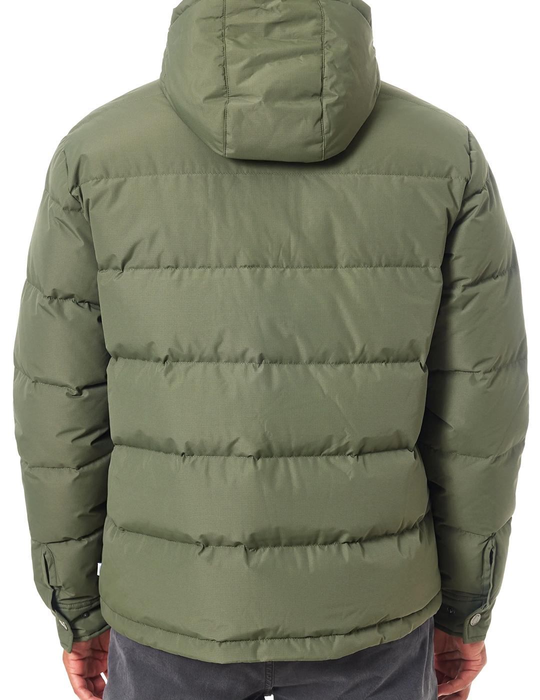 Plumifero Katin OTG Summit Hooded Down verde de hombre