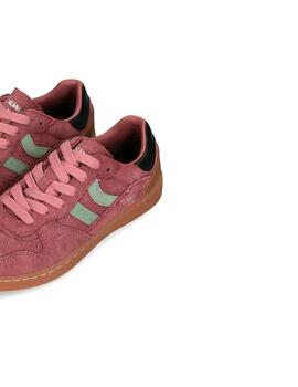 Zapatillas Coolway Goal color vino de mujer