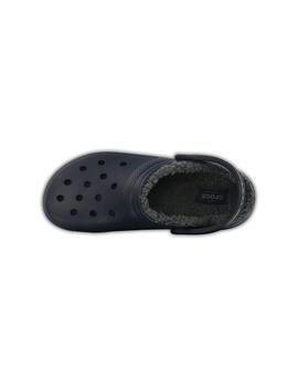 Zuecos Crocs Classic Lined Clog marino de hombre