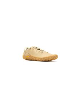 Zapatillas Merrell Barefoot Vapor Glove 6 piel beige mujer