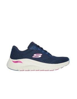 Zapatillas Skechers Arch Fit 2.0 Big League marino de mujer