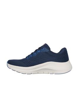 Zapatillas Skechers Arch Fit 2.0 Big League marino de mujer