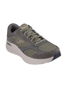 Zapatillas Skechers Arch Fit 2.0 verde oliva para hombre