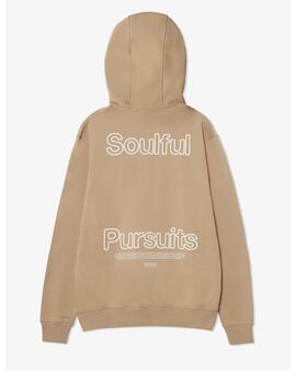 Sudadera Pompeii Soulful Pursuits camel de hombre