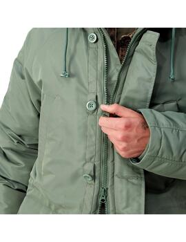 Parka Carhartt Wip HD Olten verde de hombre