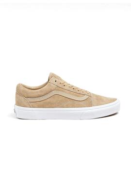 Zapatillas Vans Old Skool pig suede beige de mujer y hombre