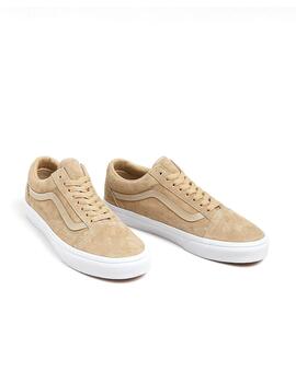 Zapatillas Vans Old Skool pig suede beige de mujer y hombre