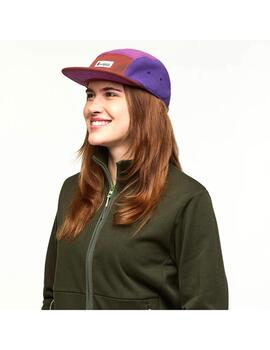 Gorra Cotopaxi polar de 5 paneles malva de mujer y hombre