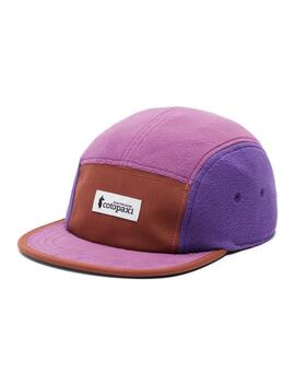 Gorra Cotopaxi polar de 5 paneles malva de mujer y hombre