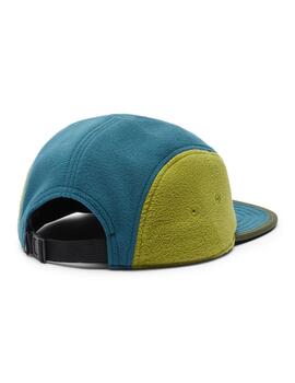 Gorra Cotopaxi polar de 5 paneles verde de mujer y hombre