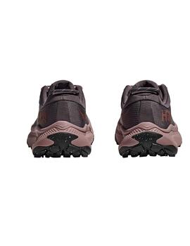 Zapatillas Hoka Transport Goretex gris rosado de mujer