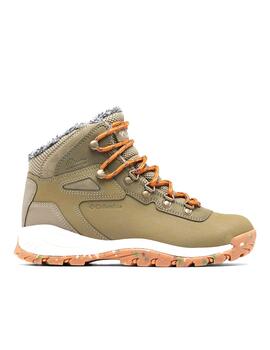 Botas Columbia Newton Ridge Wtpf Omni-Heat II verde de mujer