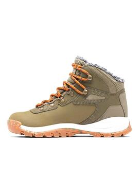 Botas Columbia Newton Ridge Wtpf Omni-Heat II verde de mujer