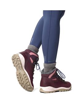 Botas Columbia Newton Ridge WP Omni granates de mujer