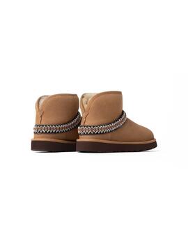 Botas UGG Classic Mini Crescent camel de mujer