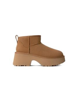 Botas UGG Classic Ultra Mini New Heights camel de mujer