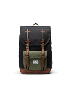 Mochila Herschel Little America Mid negra multi