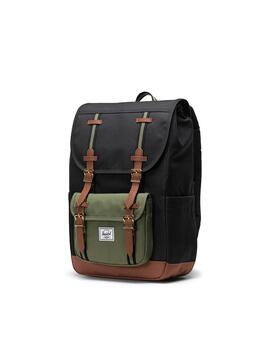 Mochila Herschel Little America Mid negra multi