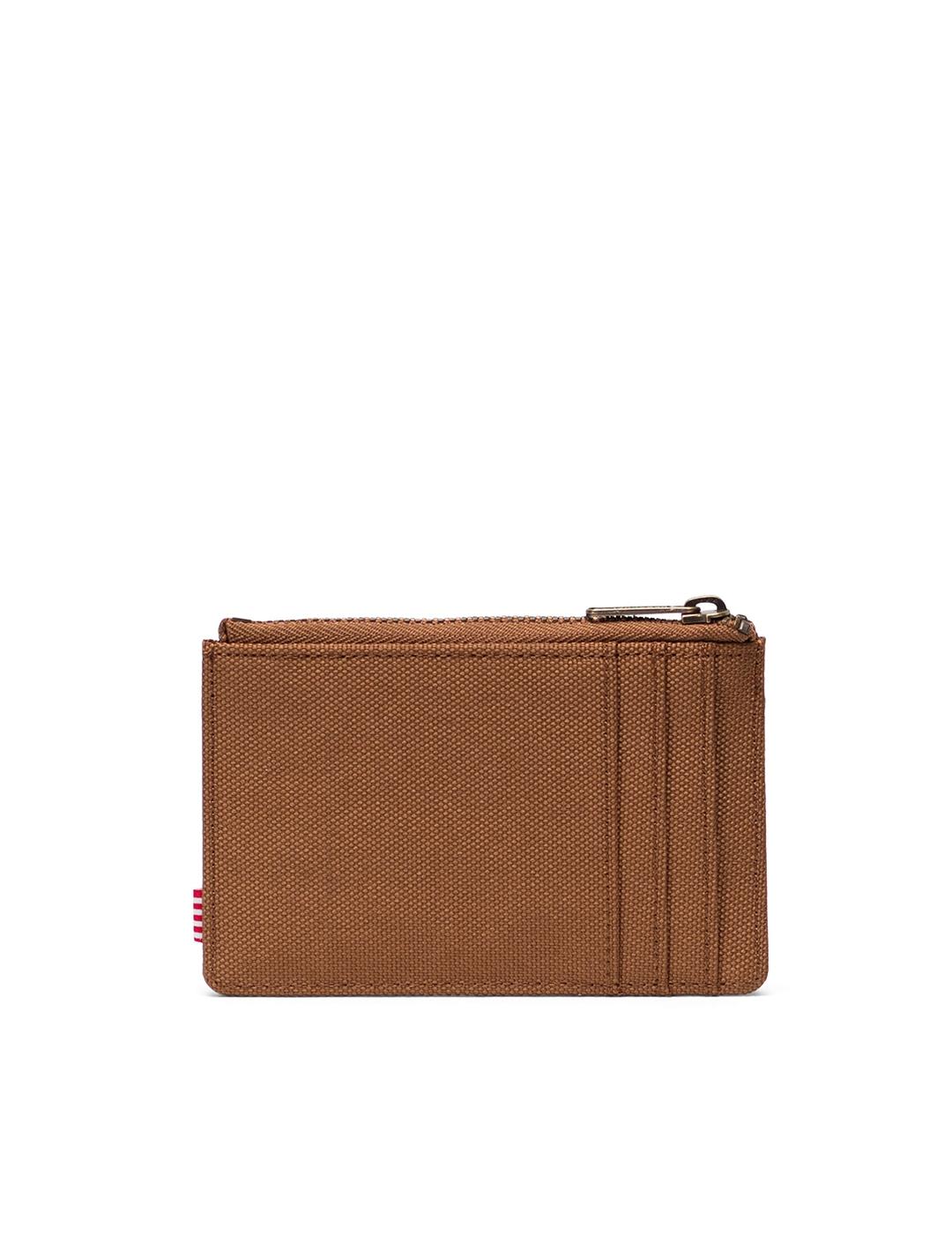 Tarjetero Herschel Oscar Cardholder ocre de hombre y mujer