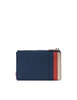 Tarjetero Herschel Oscar Cardholder marino multi unisex