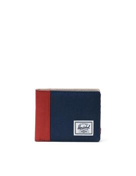 Cartera Herschel Roy Coin marino multi de hombre