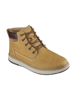 Botas Skechers Garlan camel waterproof de hombre