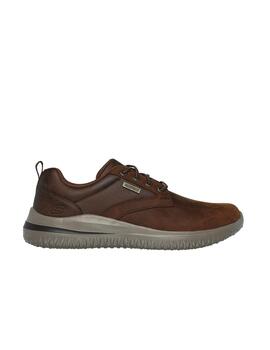 Zapatillas Skechers Delson 3.0 marrón de hombre