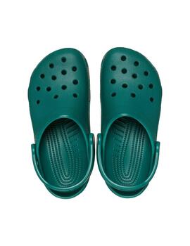 Zuecos Crocs Classic verde de mujer y hombre