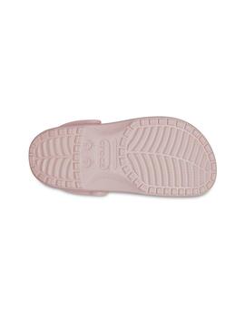 Zuecos Crocs Classic rosa claro de mujer