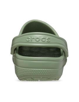 Zuecos Crocs Classic verde claro de mujer y hombre