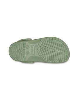 Zuecos Crocs Classic verde claro de mujer y hombre