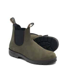 Botas Blundstone 2442 verdes en nubuck de mujer y hombre