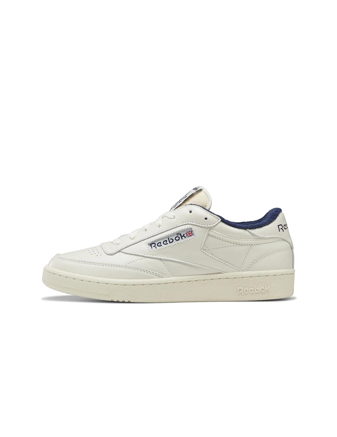 Zapatillas Reebok Club C 85 Vintage crudo azulón de hombre