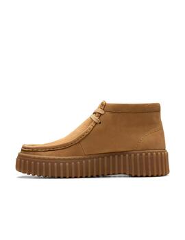 Botines Clarks Torhill Moss Light Tan Nubuck