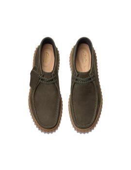 Botines Clarks Torhill Moss Dark Green Nubuck