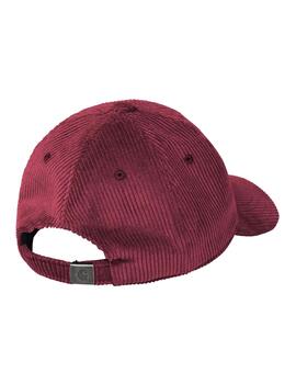 Gorra Carhartt Wip  Harlem Cap granate de hombre y mujer