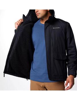 Chaqueta Columbia Landroamer Sherpa Lined negra de hombre