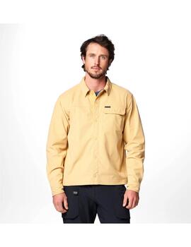 Camisa Columbia Flare Gun camel pana de hombre