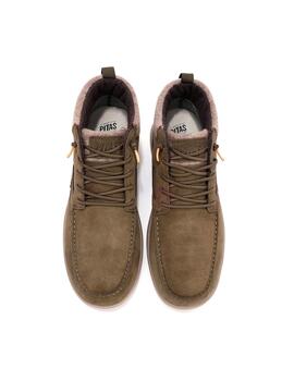 Botas Walk in Pitas Kent kaki para hombre