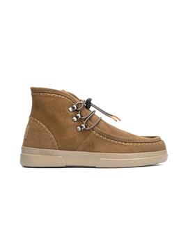 Botas Walk in Pitas Ontario camel ante con pelo de mujer