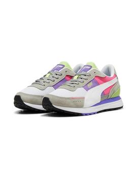 Zapatillas Puma Road Rider SD gris multicolor de mujer